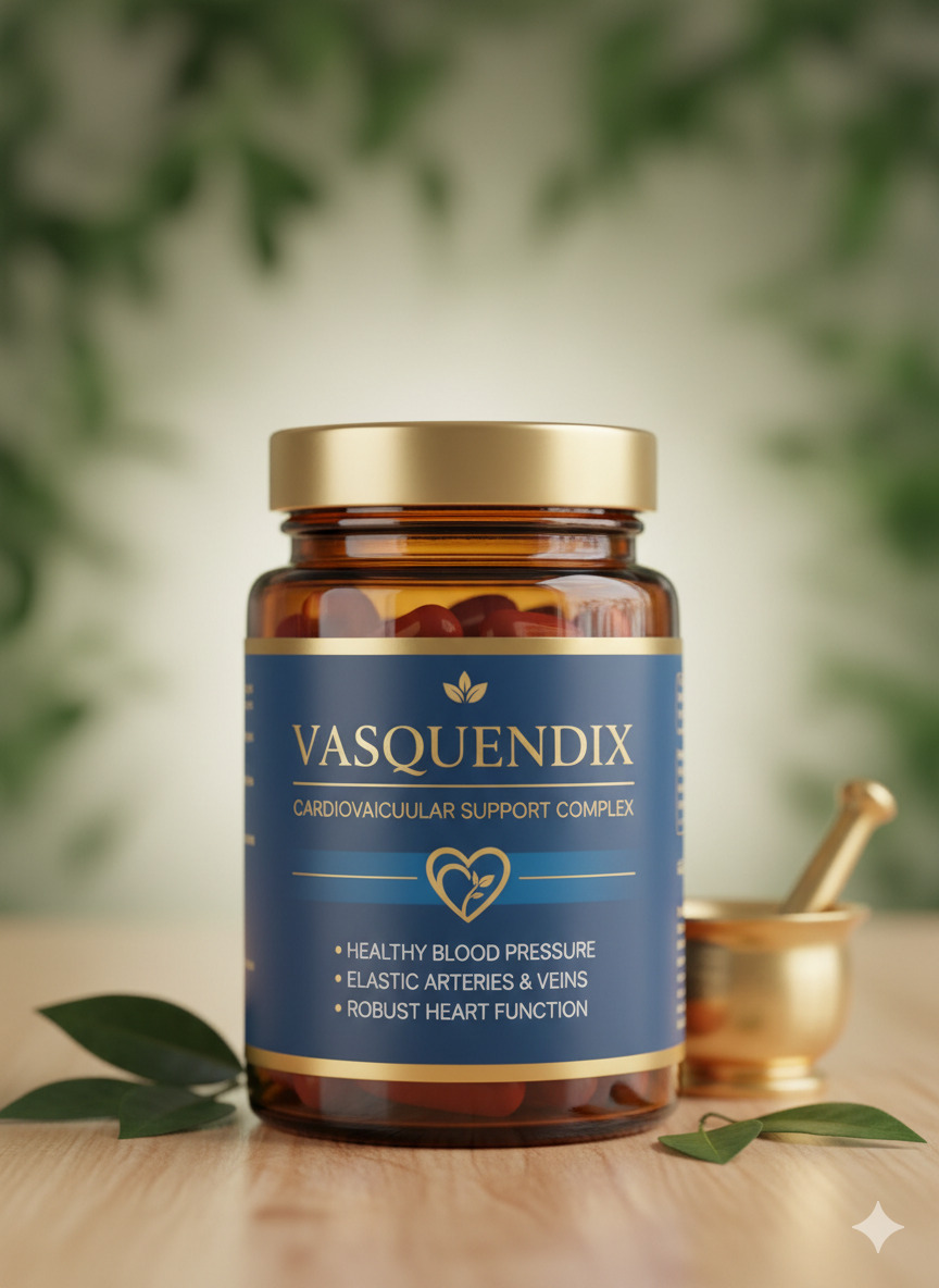 Vasquendix dietary supplement capsule package
